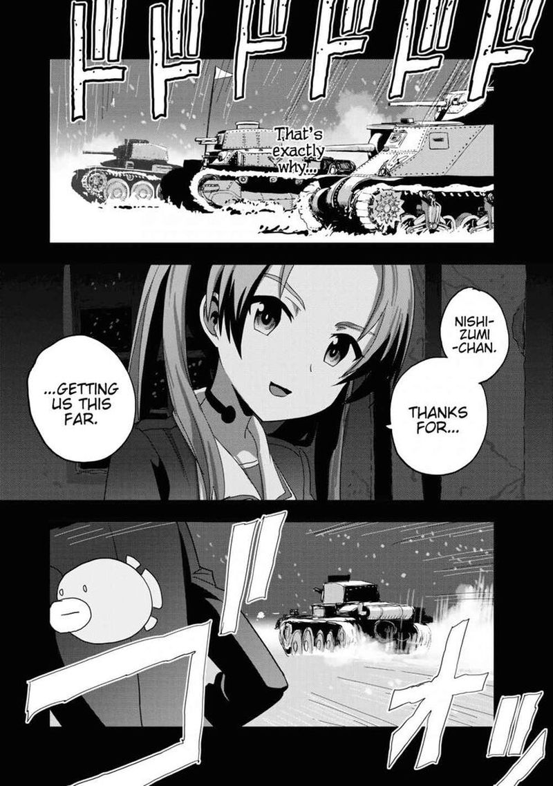 Girls Panzer Ribbon No Musha Chapter 54 Page 25