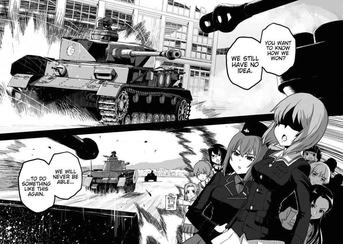 Girls Panzer Ribbon No Musha Chapter 54 Page 28