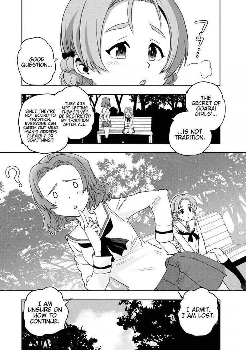 Girls Panzer Ribbon No Musha Chapter 54 Page 32