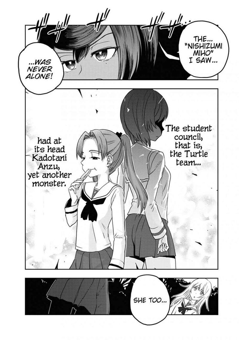 Girls Panzer Ribbon No Musha Chapter 54 Page 35