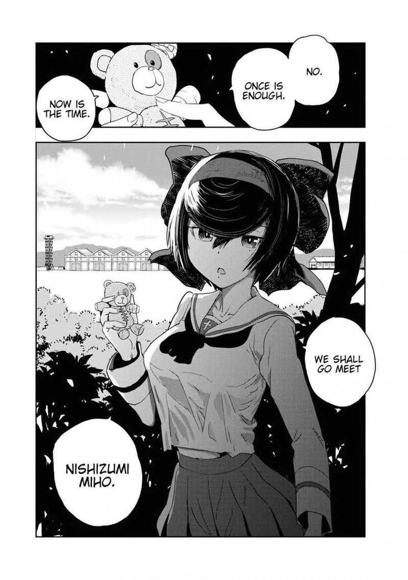 Girls Panzer Ribbon No Musha Chapter 54 Page 38