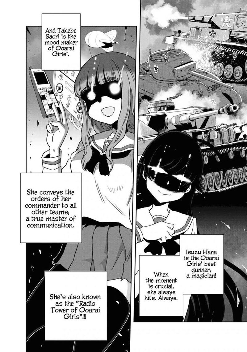 Girls Panzer Ribbon No Musha Chapter 55 Page 14
