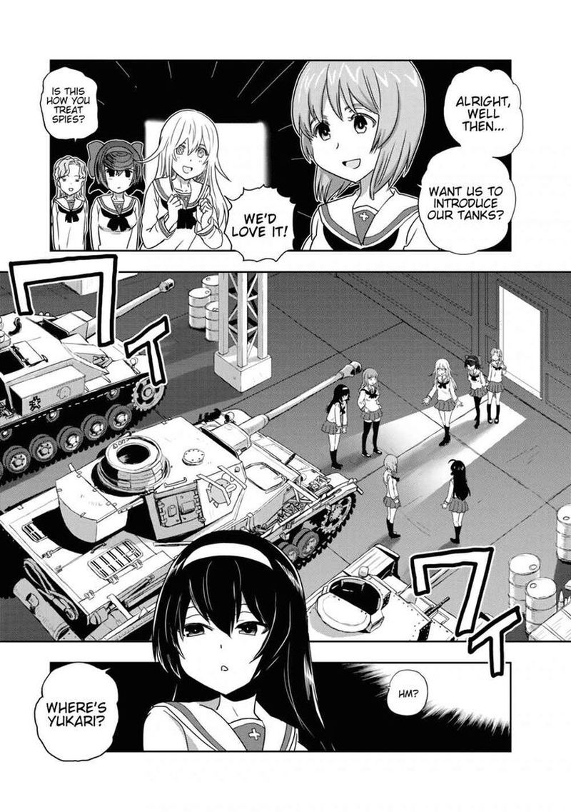 Girls Panzer Ribbon No Musha Chapter 55 Page 17