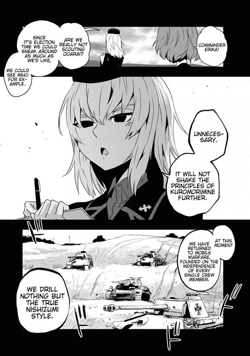 Girls Panzer Ribbon No Musha Chapter 55 Page 25