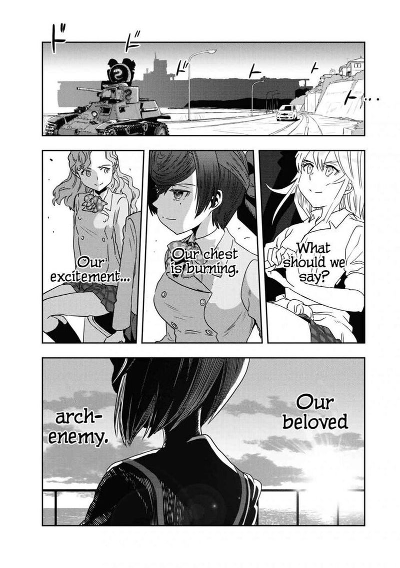 Girls Panzer Ribbon No Musha Chapter 55 Page 34