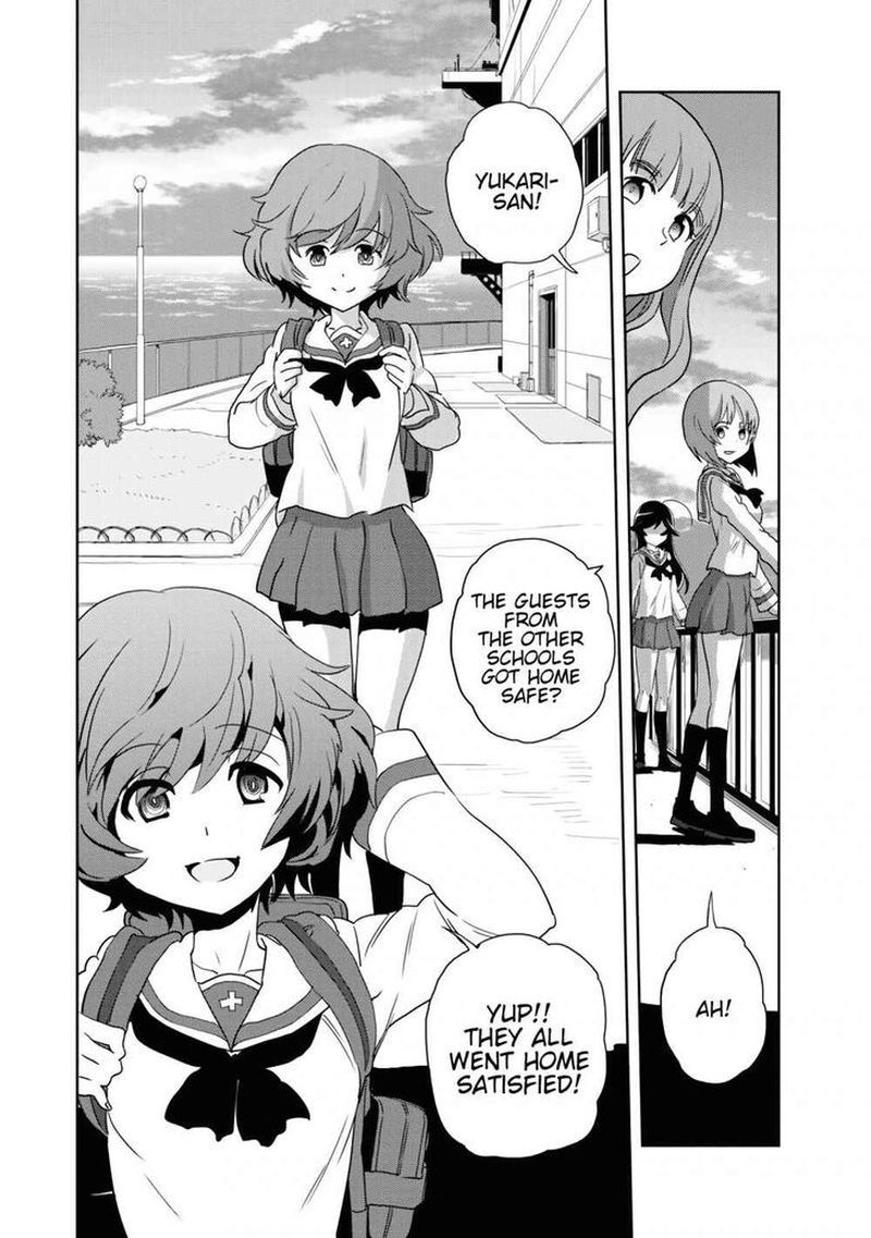 Girls Panzer Ribbon No Musha Chapter 55 Page 35