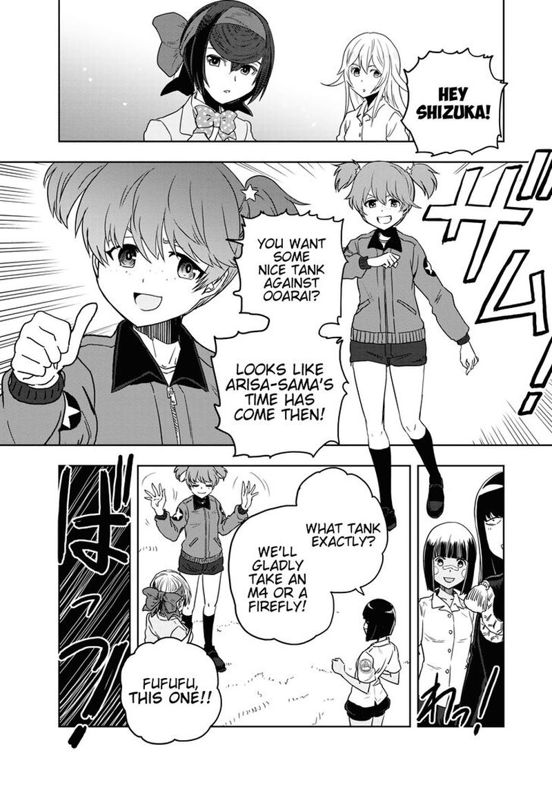 Girls Panzer Ribbon No Musha Chapter 56 Page 10