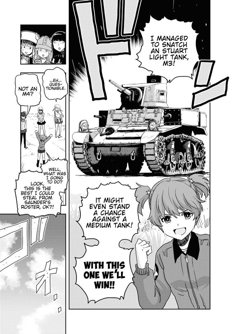 Girls Panzer Ribbon No Musha Chapter 56 Page 11