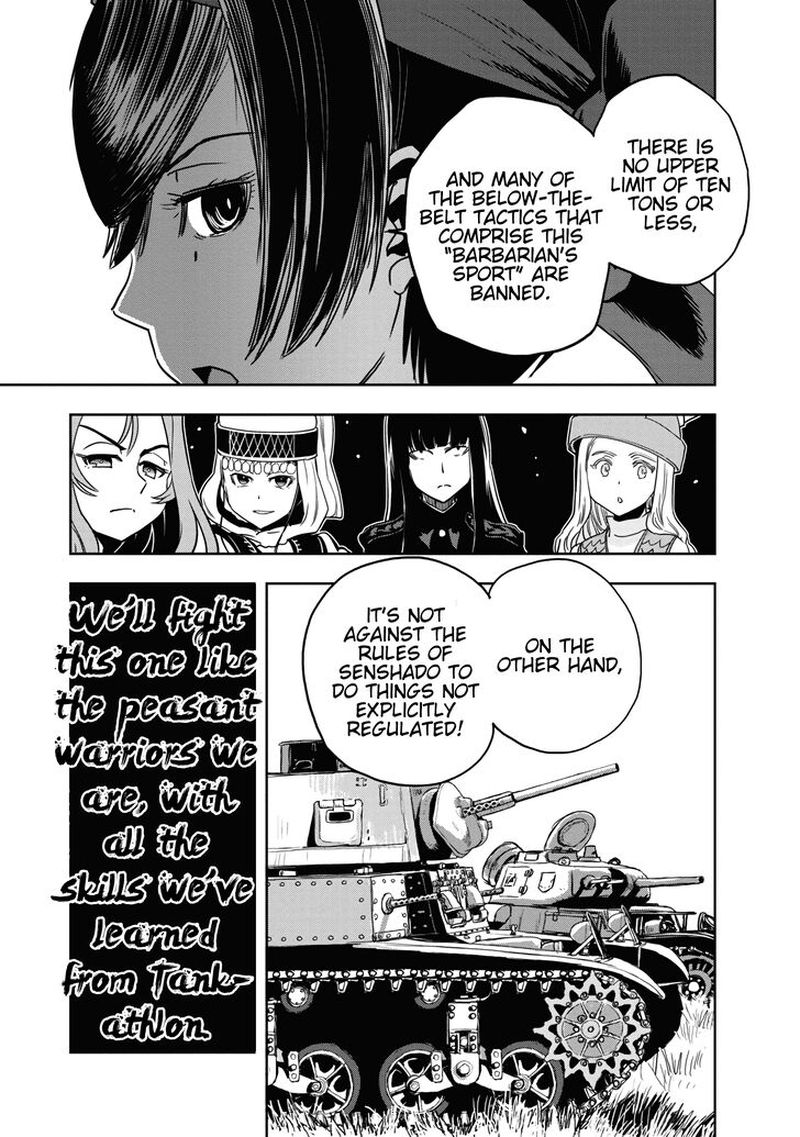Girls Panzer Ribbon No Musha Chapter 56 Page 15