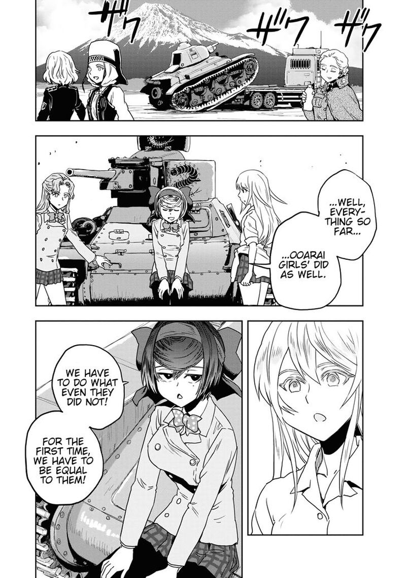 Girls Panzer Ribbon No Musha Chapter 56 Page 17