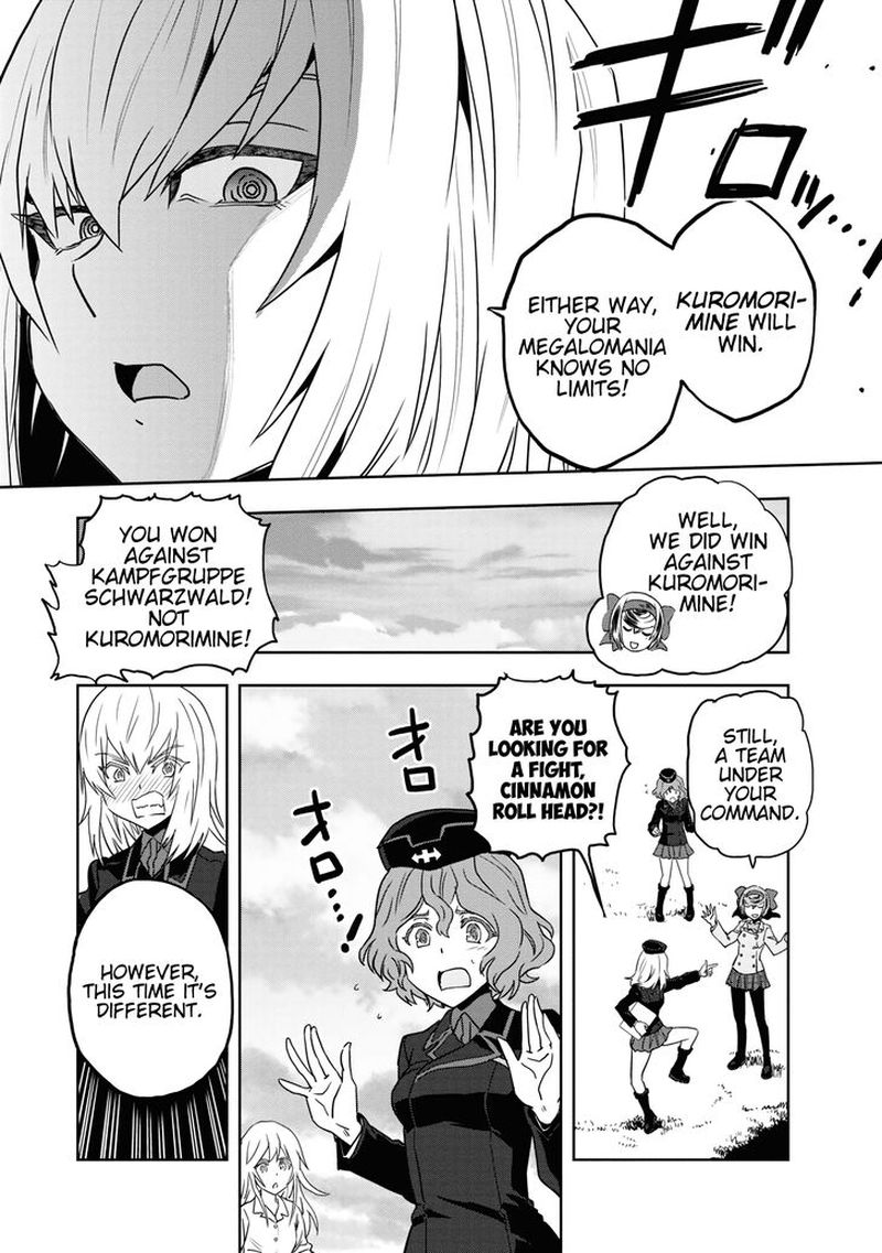Girls Panzer Ribbon No Musha Chapter 56 Page 21