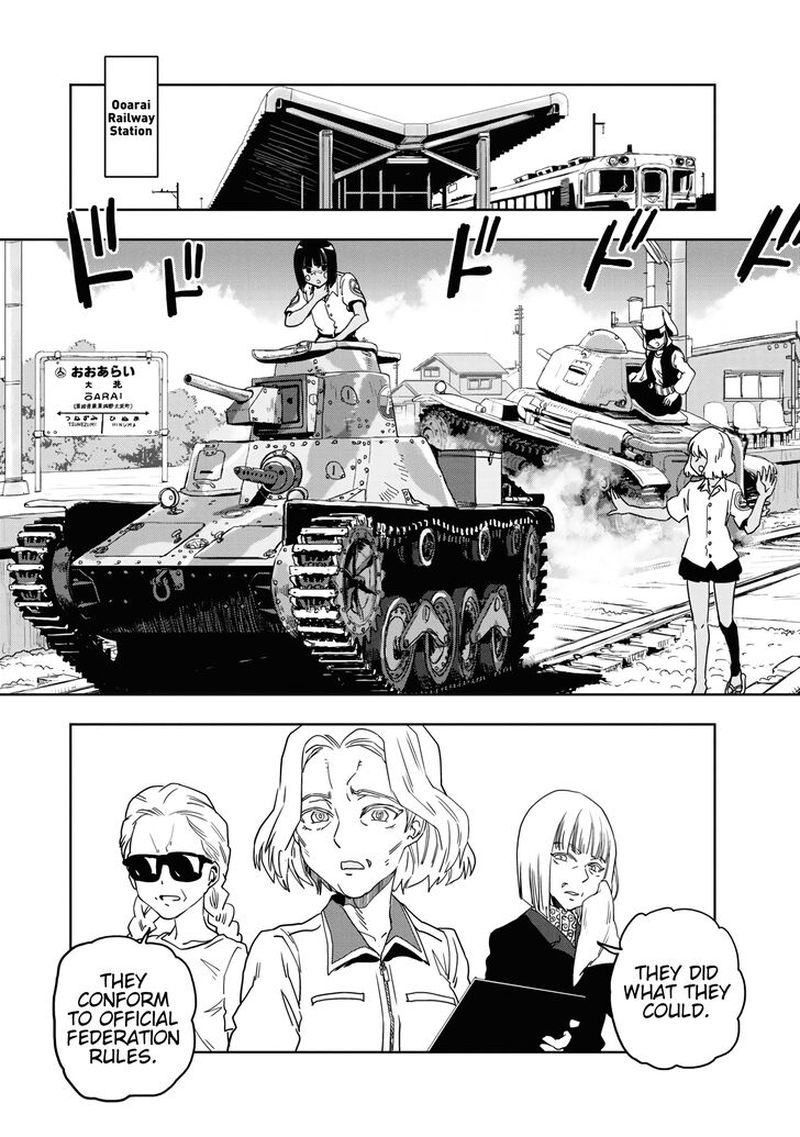 Girls Panzer Ribbon No Musha Chapter 56 Page 27