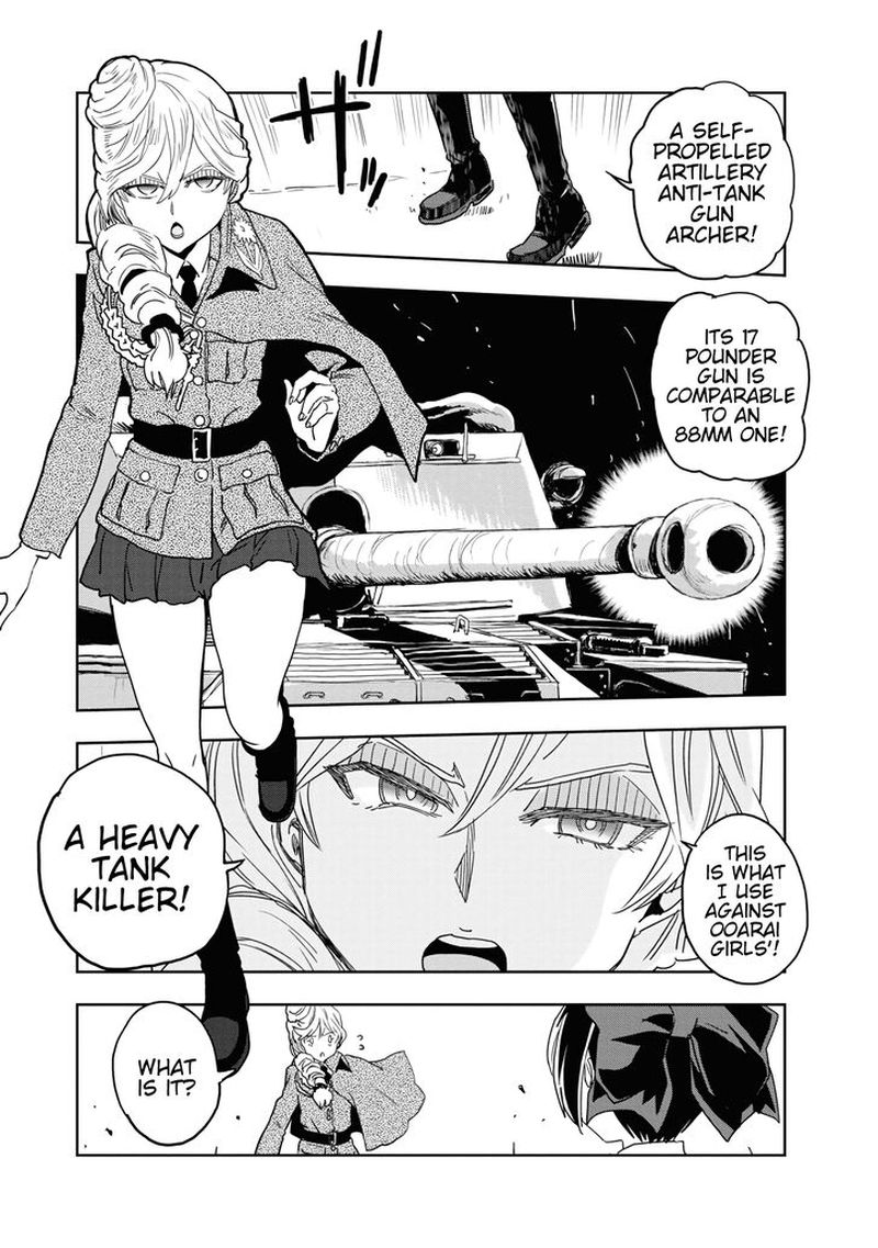 Girls Panzer Ribbon No Musha Chapter 56 Page 31
