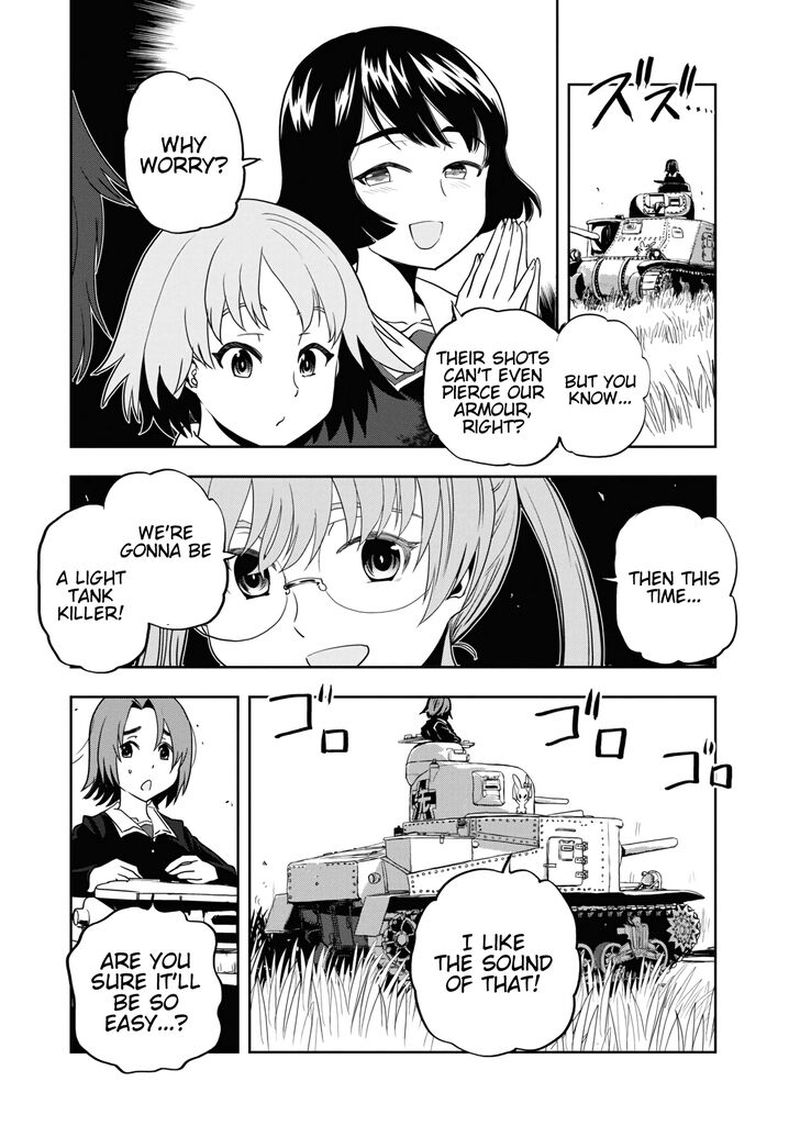 Girls Panzer Ribbon No Musha Chapter 57 Page 11