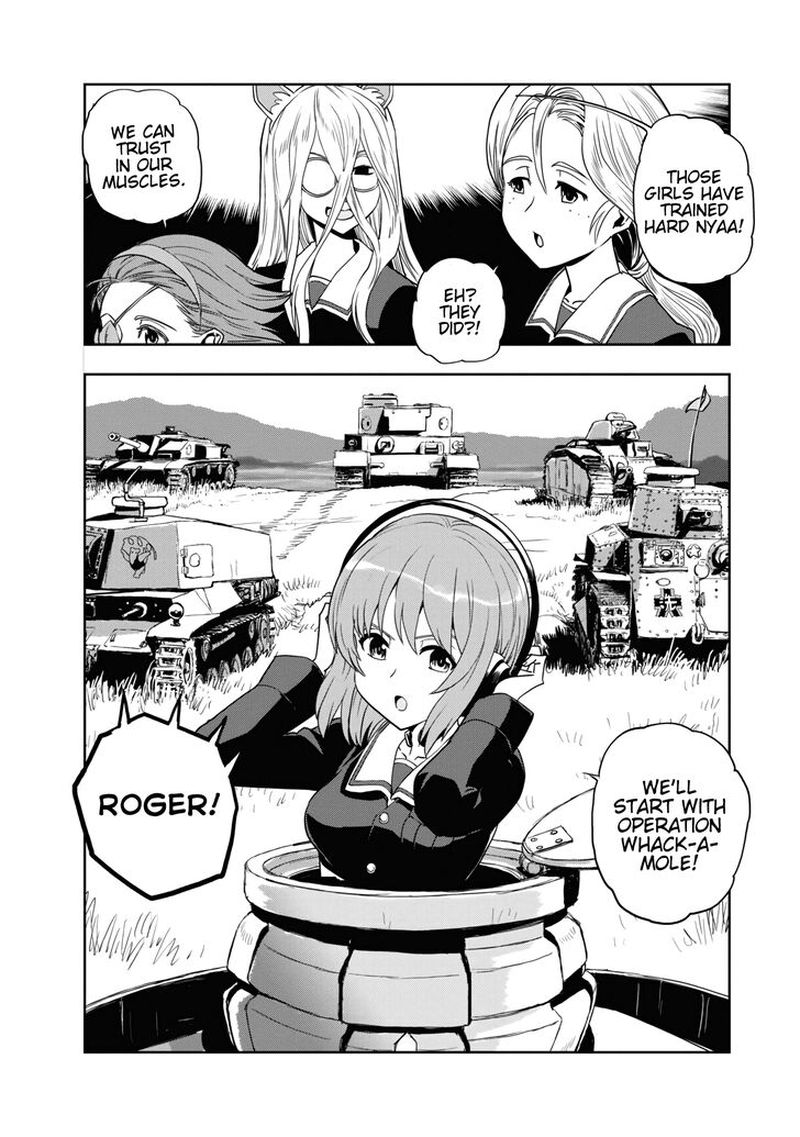 Girls Panzer Ribbon No Musha Chapter 57 Page 14