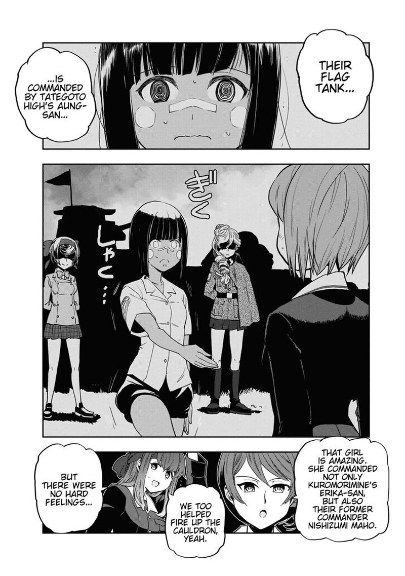 Girls Panzer Ribbon No Musha Chapter 57 Page 16