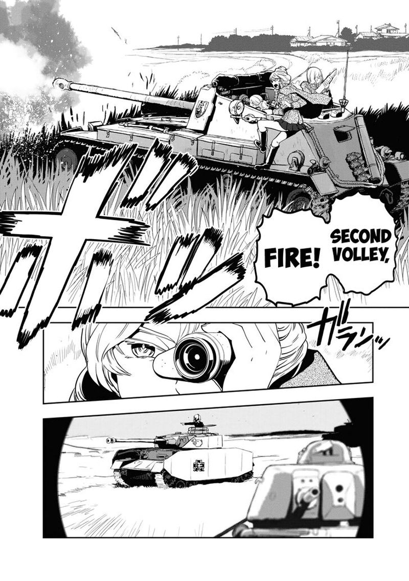 Girls Panzer Ribbon No Musha Chapter 57 Page 20