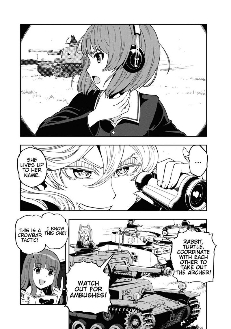 Girls Panzer Ribbon No Musha Chapter 57 Page 21