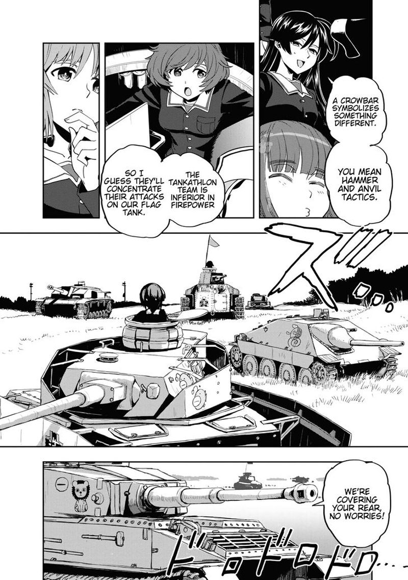 Girls Panzer Ribbon No Musha Chapter 57 Page 22