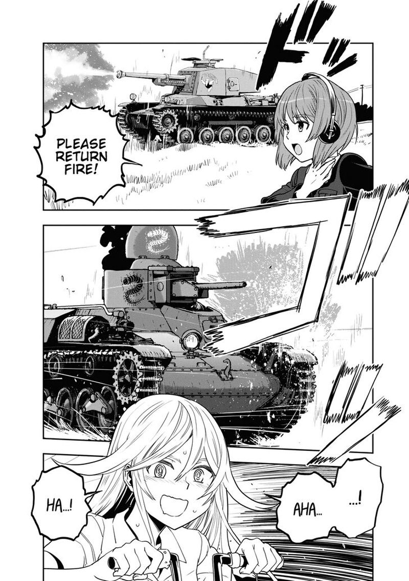 Girls Panzer Ribbon No Musha Chapter 57 Page 25