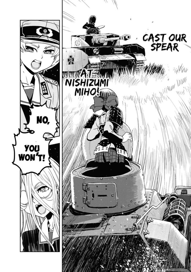 Girls Panzer Ribbon No Musha Chapter 57 Page 27