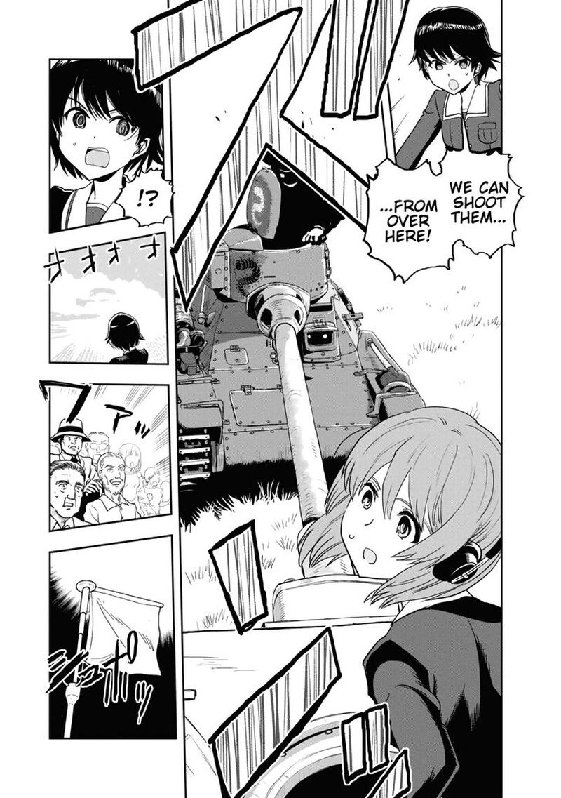 Girls Panzer Ribbon No Musha Chapter 57 Page 35