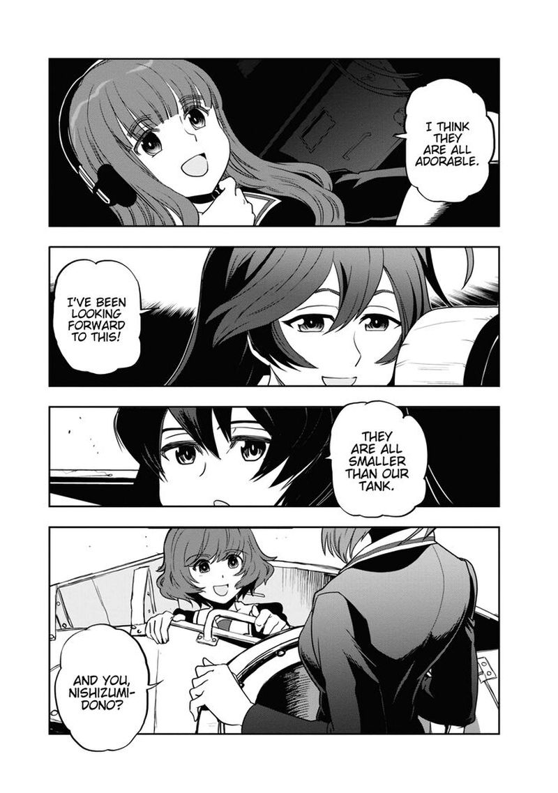 Girls Panzer Ribbon No Musha Chapter 57 Page 9