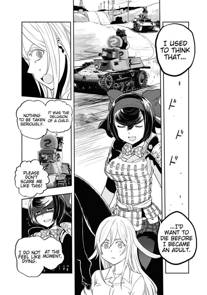 Girls Panzer Ribbon No Musha Chapter 58 Page 11