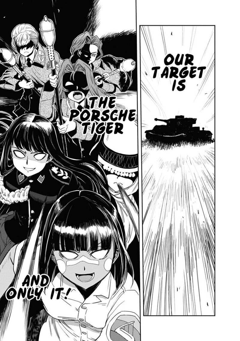 Girls Panzer Ribbon No Musha Chapter 58 Page 23