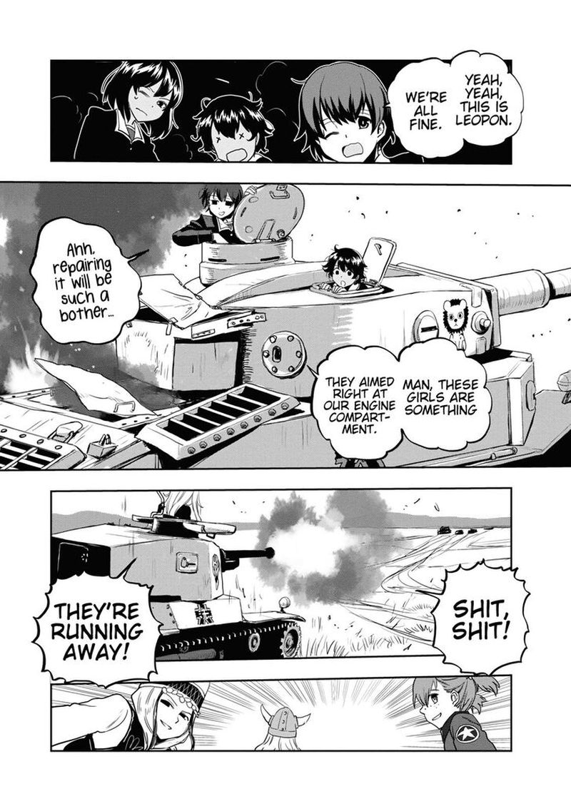 Girls Panzer Ribbon No Musha Chapter 58 Page 32