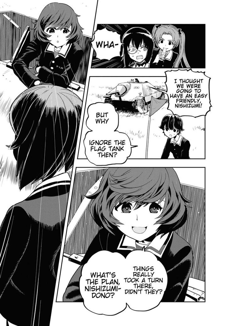 Girls Panzer Ribbon No Musha Chapter 58 Page 36