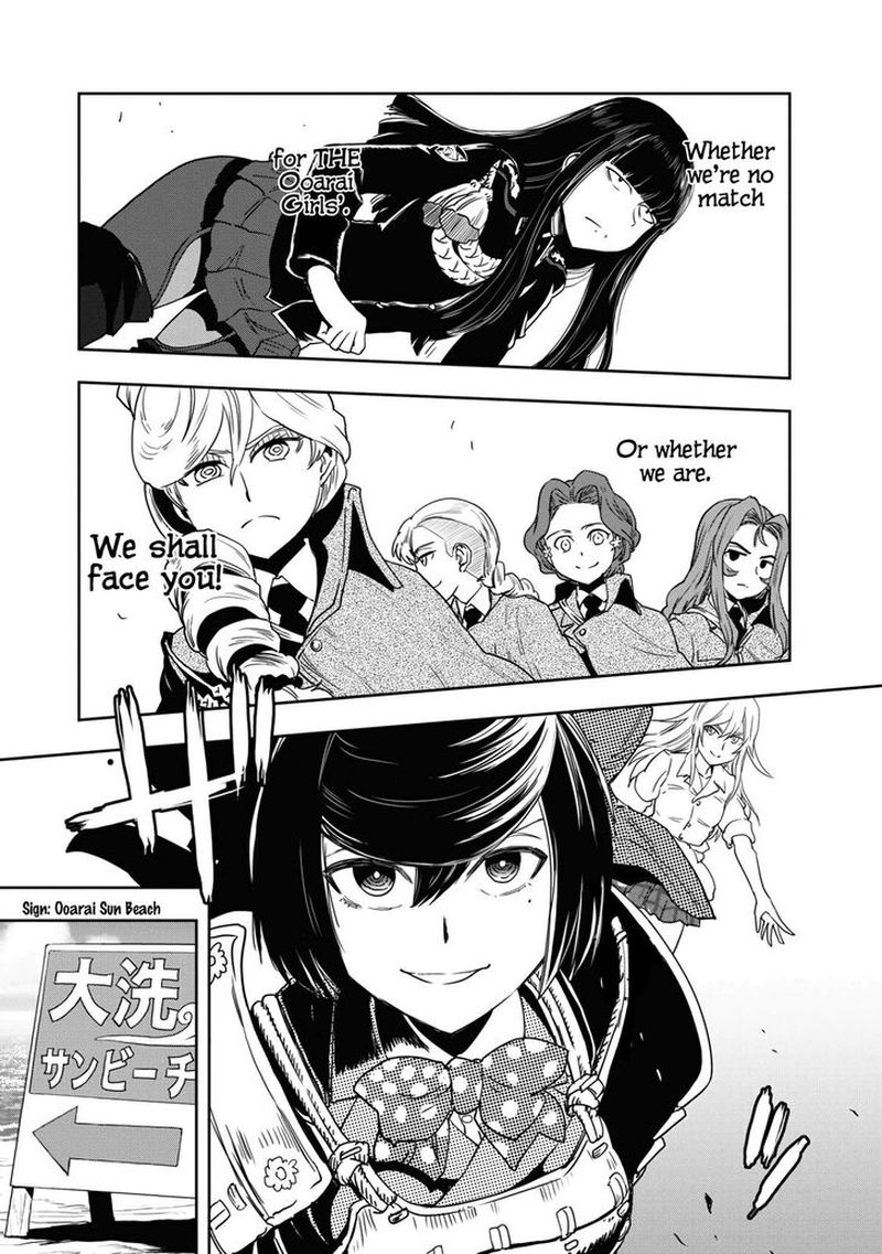 Girls Panzer Ribbon No Musha Chapter 58 Page 8