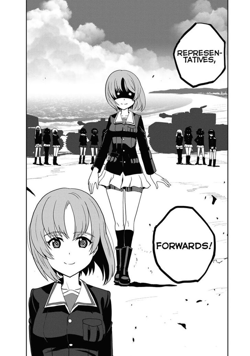 Girls Panzer Ribbon No Musha Chapter 58 Page 9