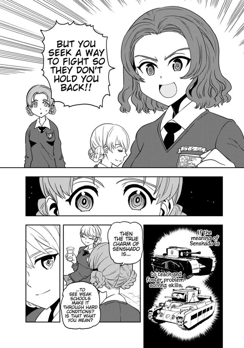 Girls Panzer Ribbon No Musha Chapter 59 Page 10