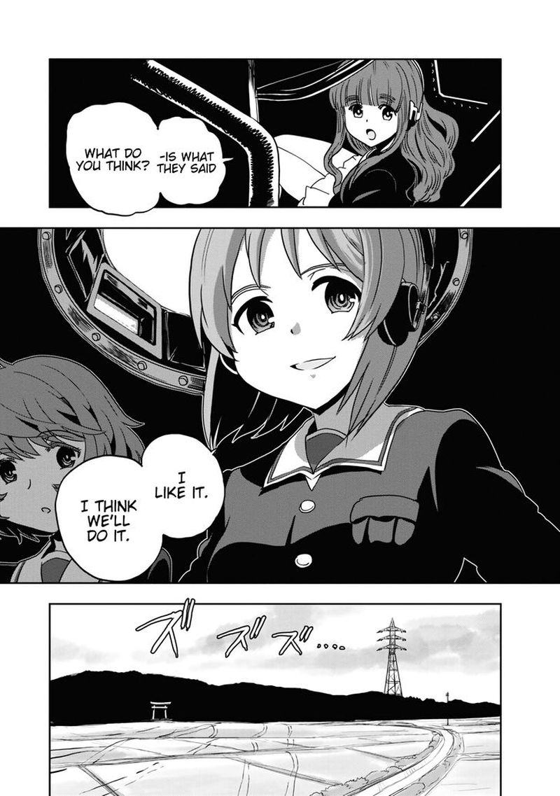 Girls Panzer Ribbon No Musha Chapter 59 Page 15