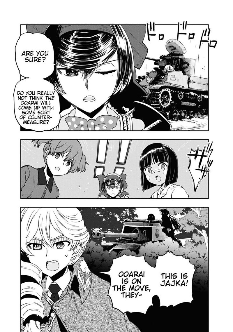 Girls Panzer Ribbon No Musha Chapter 59 Page 17