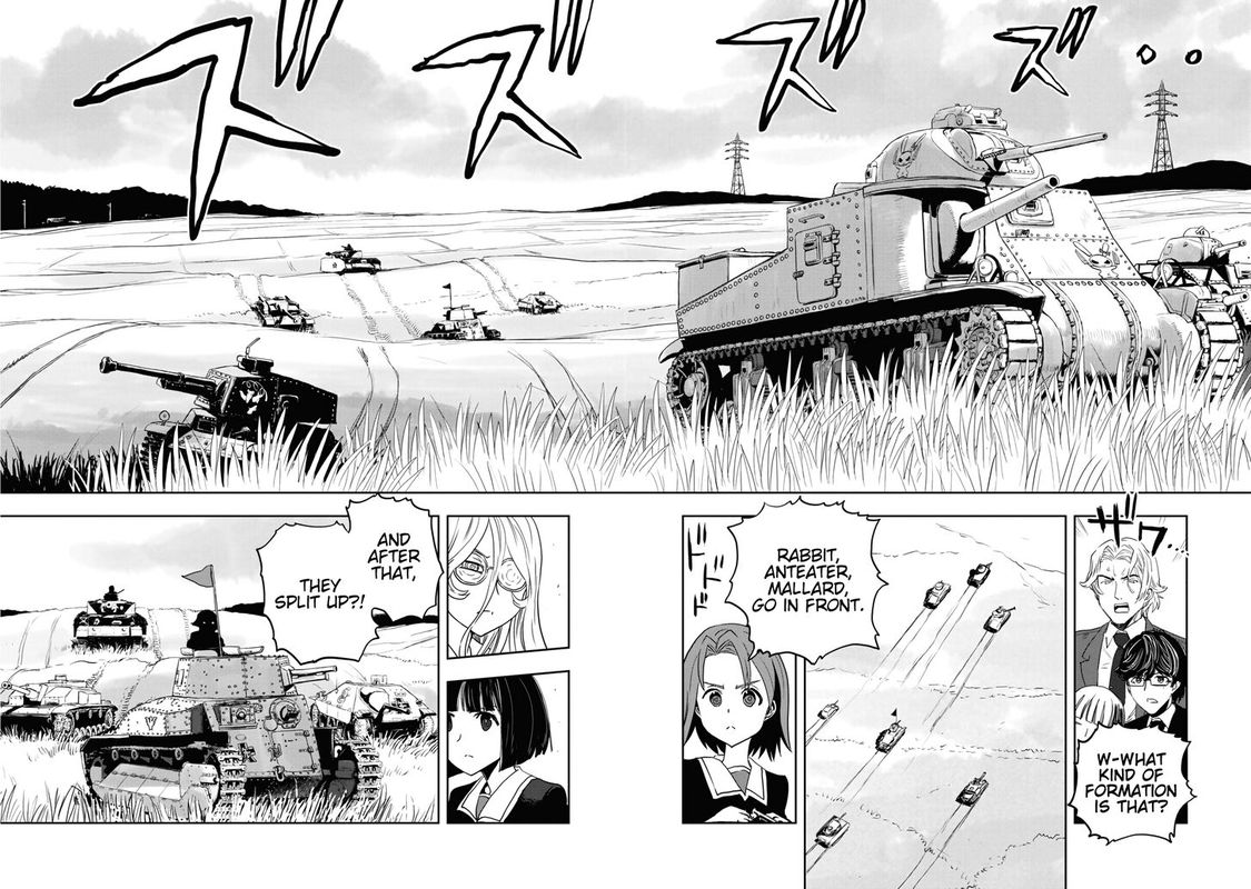 Girls Panzer Ribbon No Musha Chapter 59 Page 18