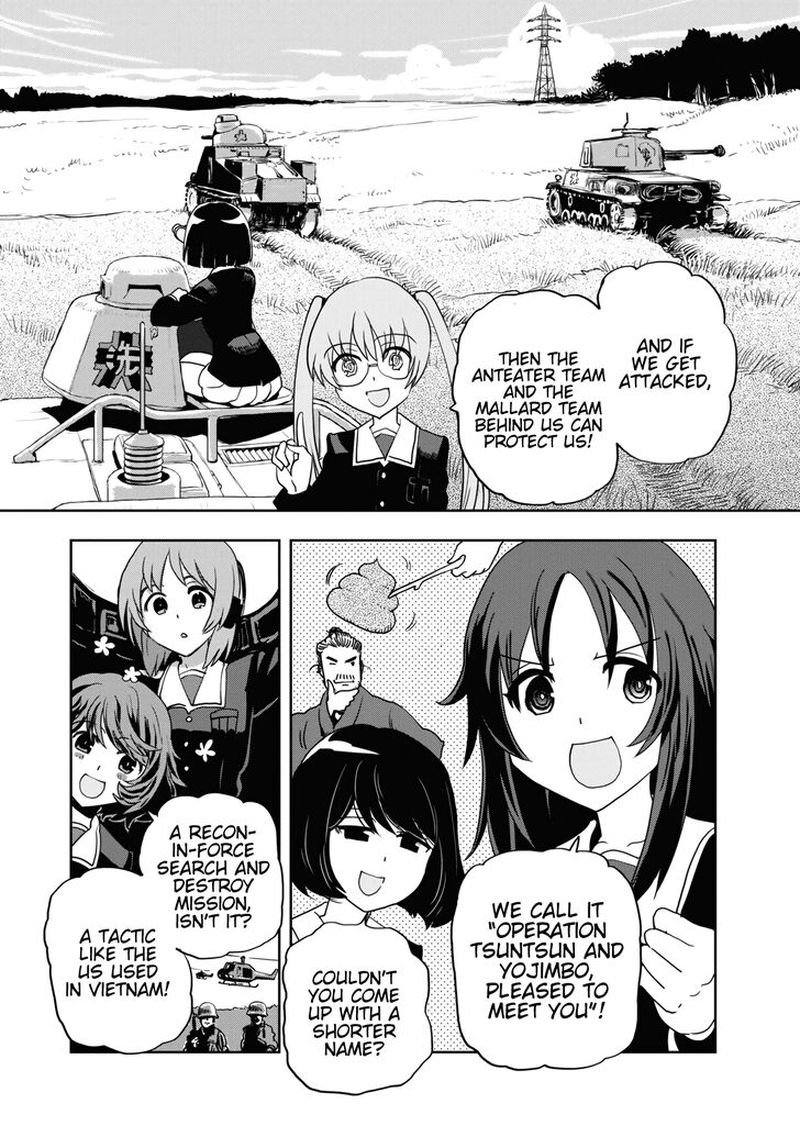 Girls Panzer Ribbon No Musha Chapter 59 Page 20