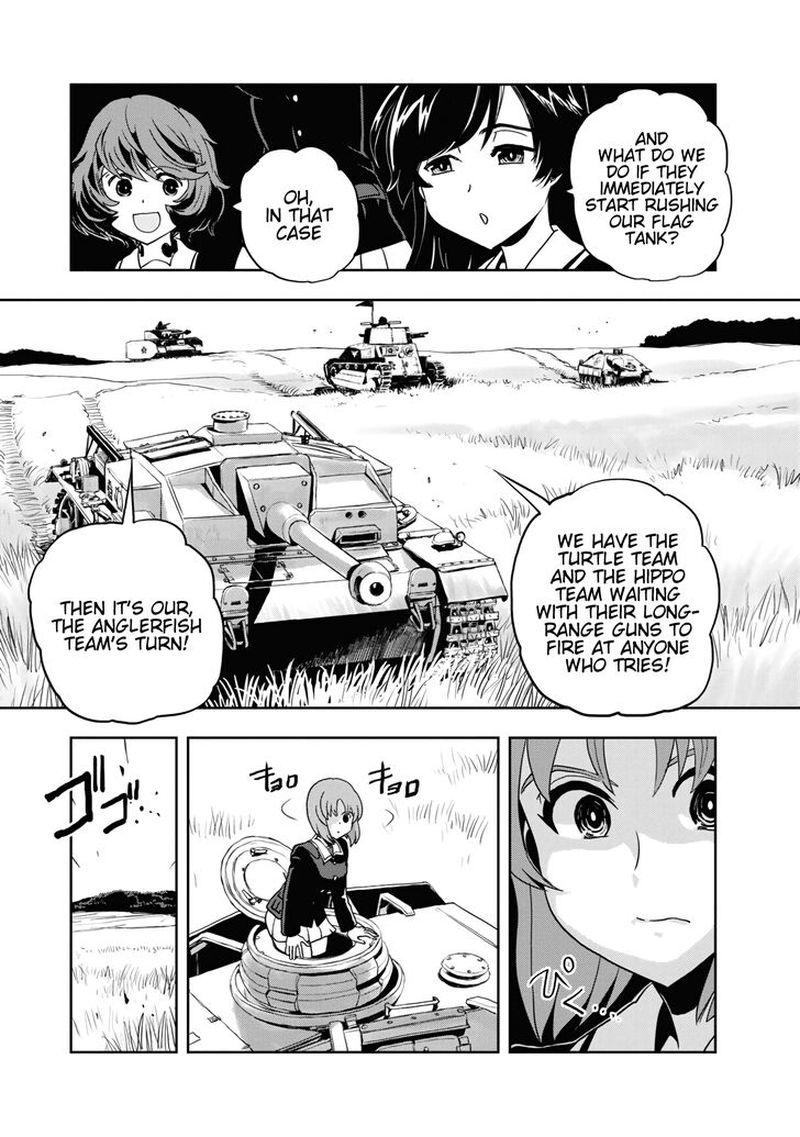 Girls Panzer Ribbon No Musha Chapter 59 Page 22