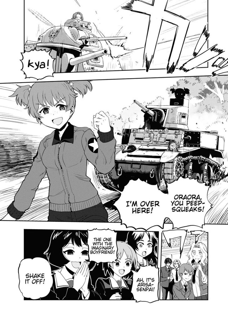 Girls Panzer Ribbon No Musha Chapter 59 Page 25