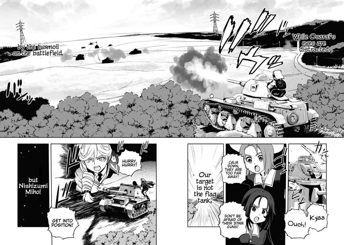 Girls Panzer Ribbon No Musha Chapter 59 Page 29