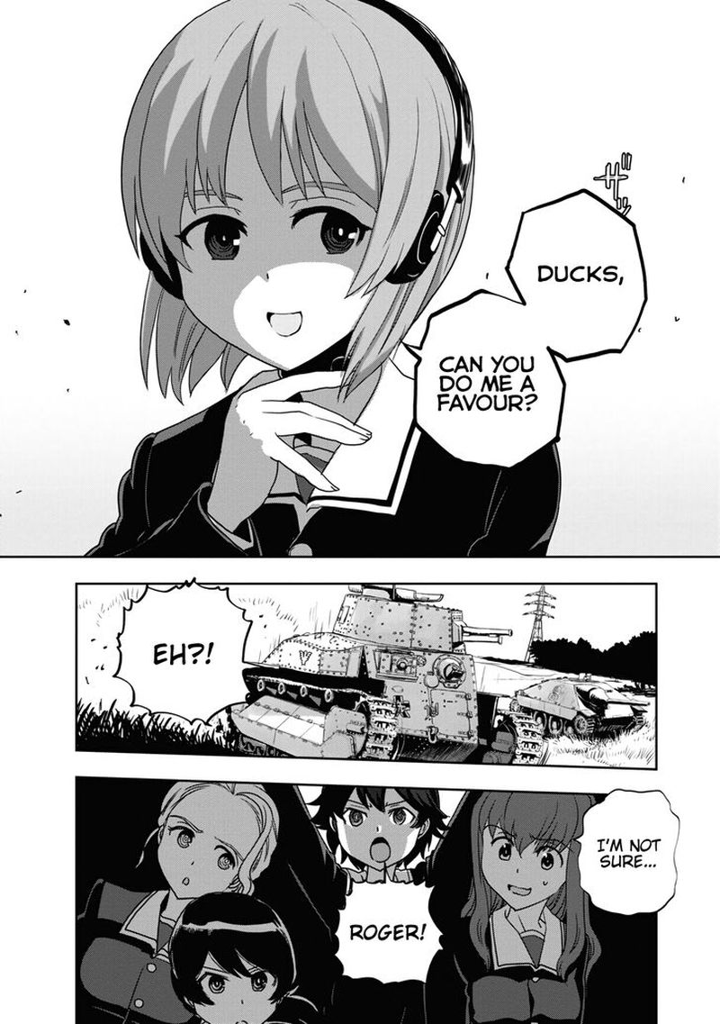 Girls Panzer Ribbon No Musha Chapter 59 Page 30