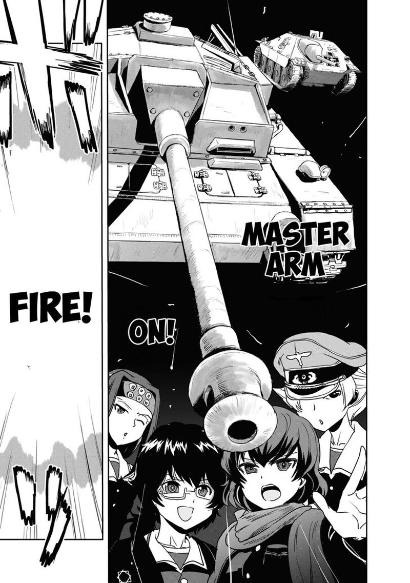 Girls Panzer Ribbon No Musha Chapter 59 Page 35