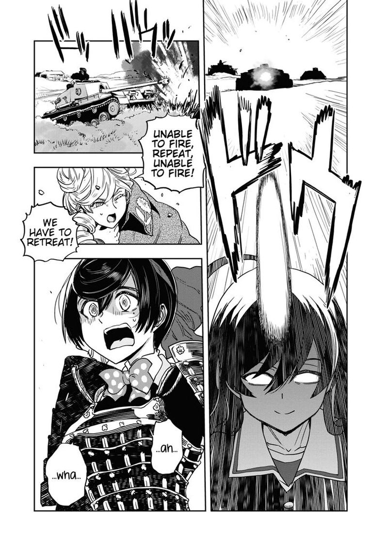 Girls Panzer Ribbon No Musha Chapter 59 Page 37