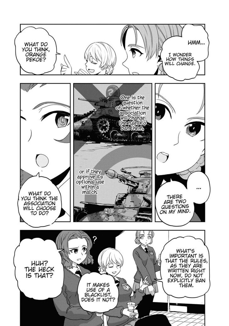 Girls Panzer Ribbon No Musha Chapter 59 Page 7