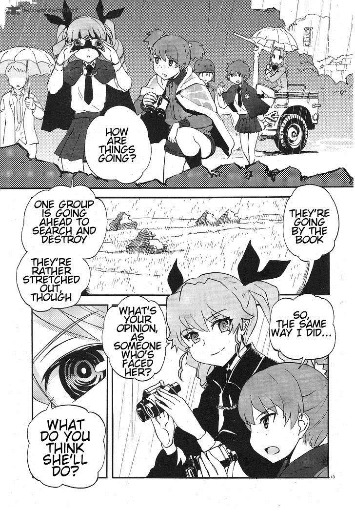 Girls Panzer Ribbon No Musha Chapter 6 Page 12