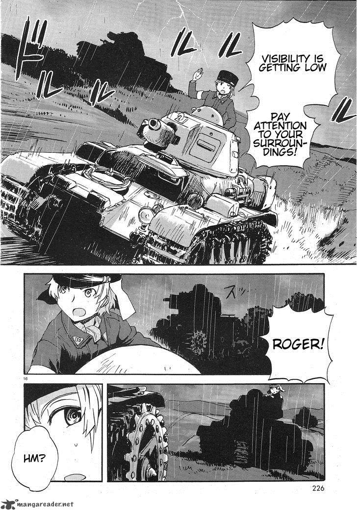 Girls Panzer Ribbon No Musha Chapter 6 Page 15