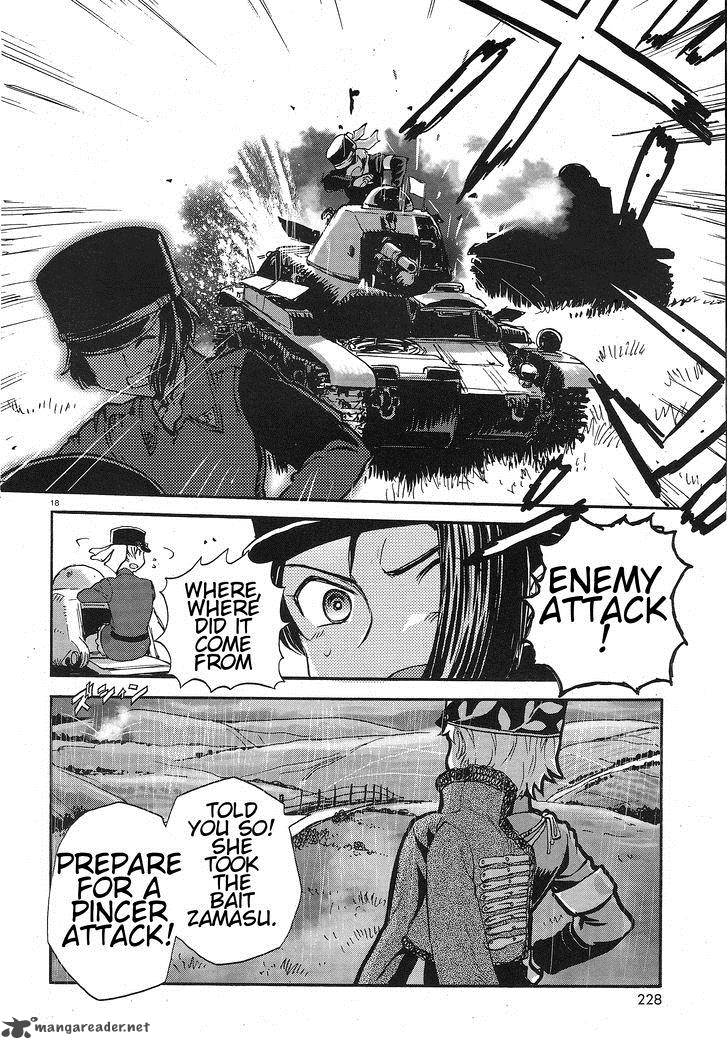 Girls Panzer Ribbon No Musha Chapter 6 Page 17
