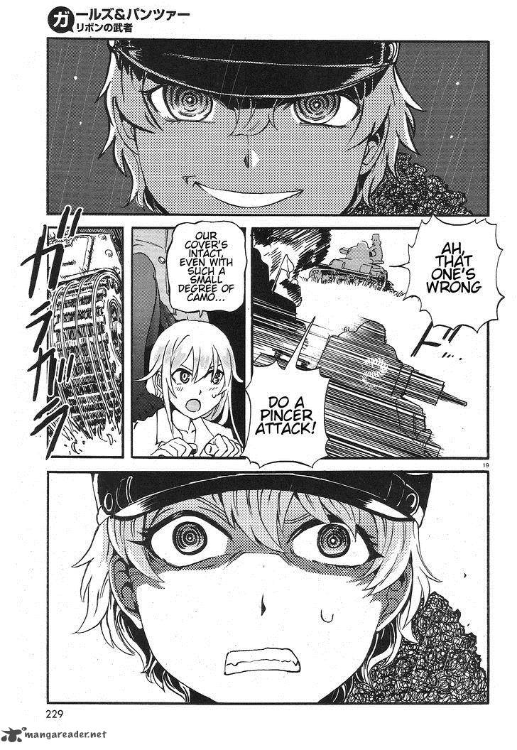 Girls Panzer Ribbon No Musha Chapter 6 Page 18