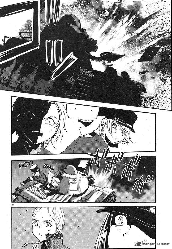 Girls Panzer Ribbon No Musha Chapter 6 Page 22